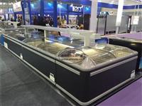 四川哪有卖超市卧式冷冻组合岛柜的速度食品鲜奶冷藏保鲜展示柜