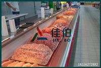 供应江西超市风冷开放式冷鲜肉展示柜哪有鲜肉柜生产厂家鲜肉冷柜