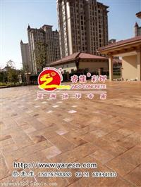 人造石压花路面，各种压印模具