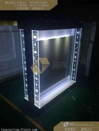 广东湛江商场专用土豪金双面配件柜批发