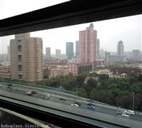 上海KOHO临街建筑噪声治理用隔音玻璃安装隔音门窗设计制作及安装