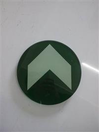 夜光钢化玻璃地贴 发光地贴 蓄光自发光地灯 钢化玻璃导向标志