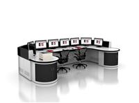 广州盛视厂家定制指挥中心控制台调度操作台非标定制值得信赖