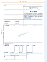 供应货代提单印刷 海运提单印刷 物流提单印刷
