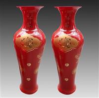 摆件瓷大花瓶 大花瓶价格 各种手绘花瓶 定做陶瓷礼品