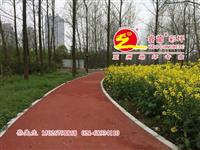 安徽透水混凝土路面铺装，透水砼施工厂家，强固增强剂，着色剂厂