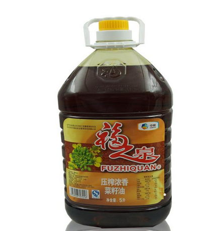 【福之泉壓榨菜籽油5l批發】價格,廠家,菜子油-搜了網